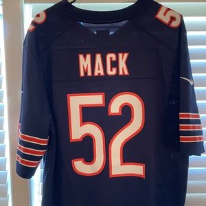 Khalil Mack on field authentic jersey